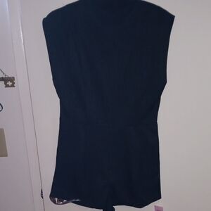 PrettyLittleThing Black Sleeveless Bodysuit